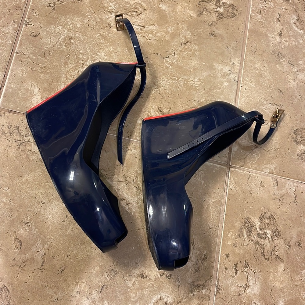 melissa peep toe shoes size 40